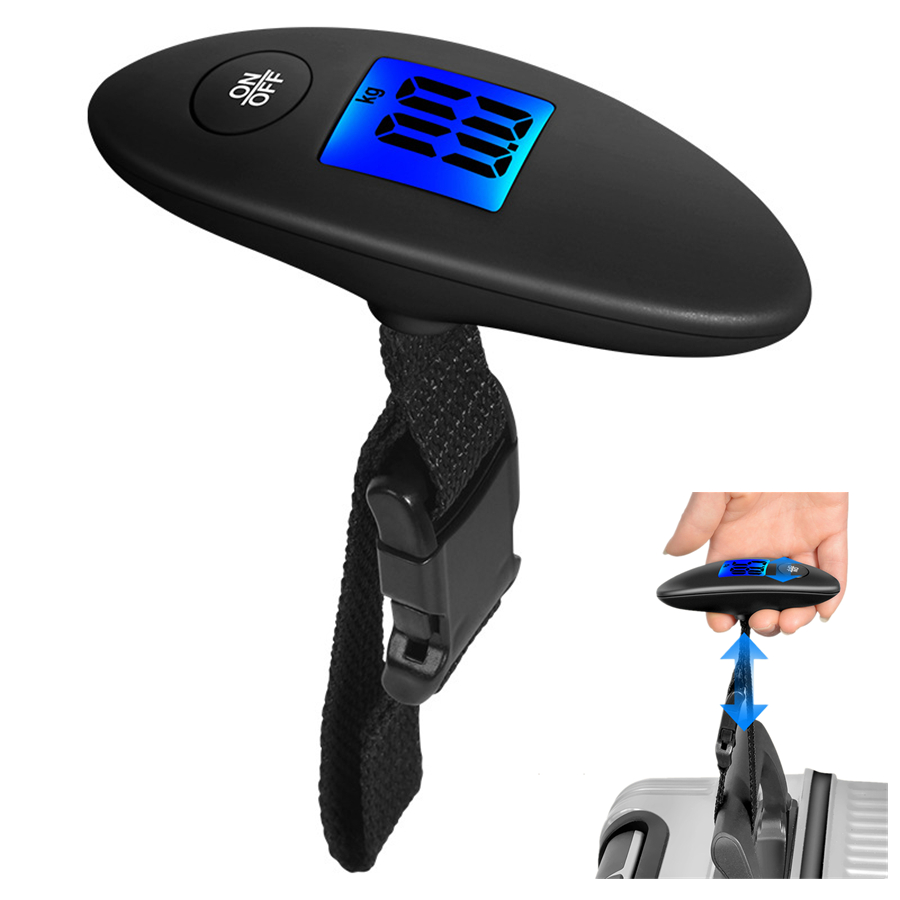 Luggage Scale Hanging - 40kg/100g Taşınabilir Bagaj Terazisi Yüksek Hassasiyetli