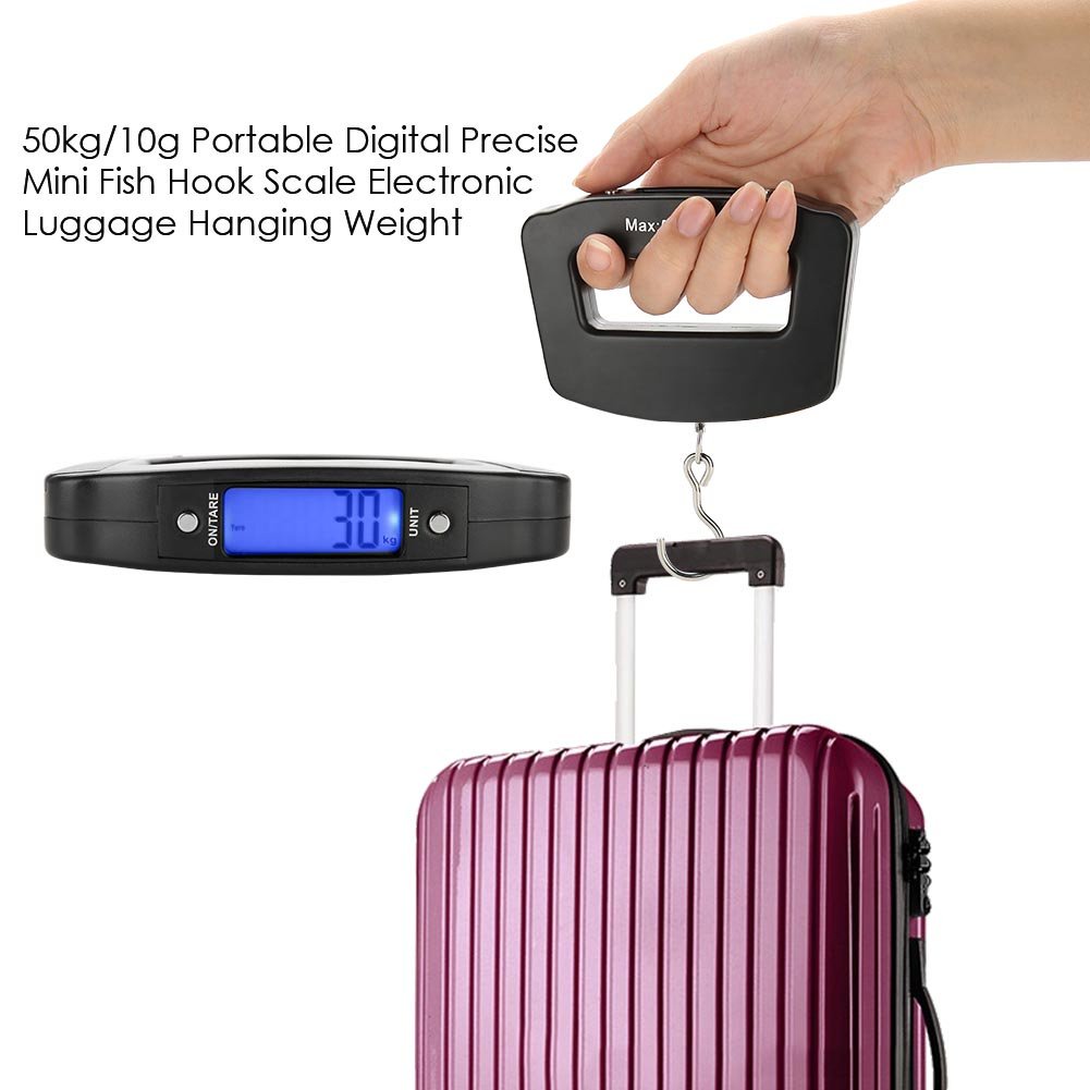 Luggage Scale Hanging - 50 kg Dijital Balıkçılık Terazisi Asılı