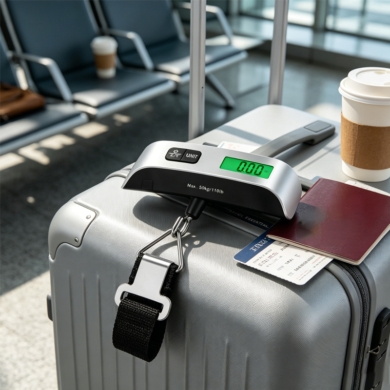 Luggage Scale Hanging - 1 adet LCD Ekranlı 110lb/50kg Elektronik