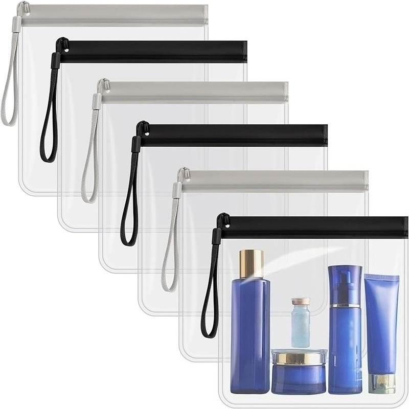 Toiletry Bag Tsa - 2 adet EVA Şeffaf Seyahat Tuvalet