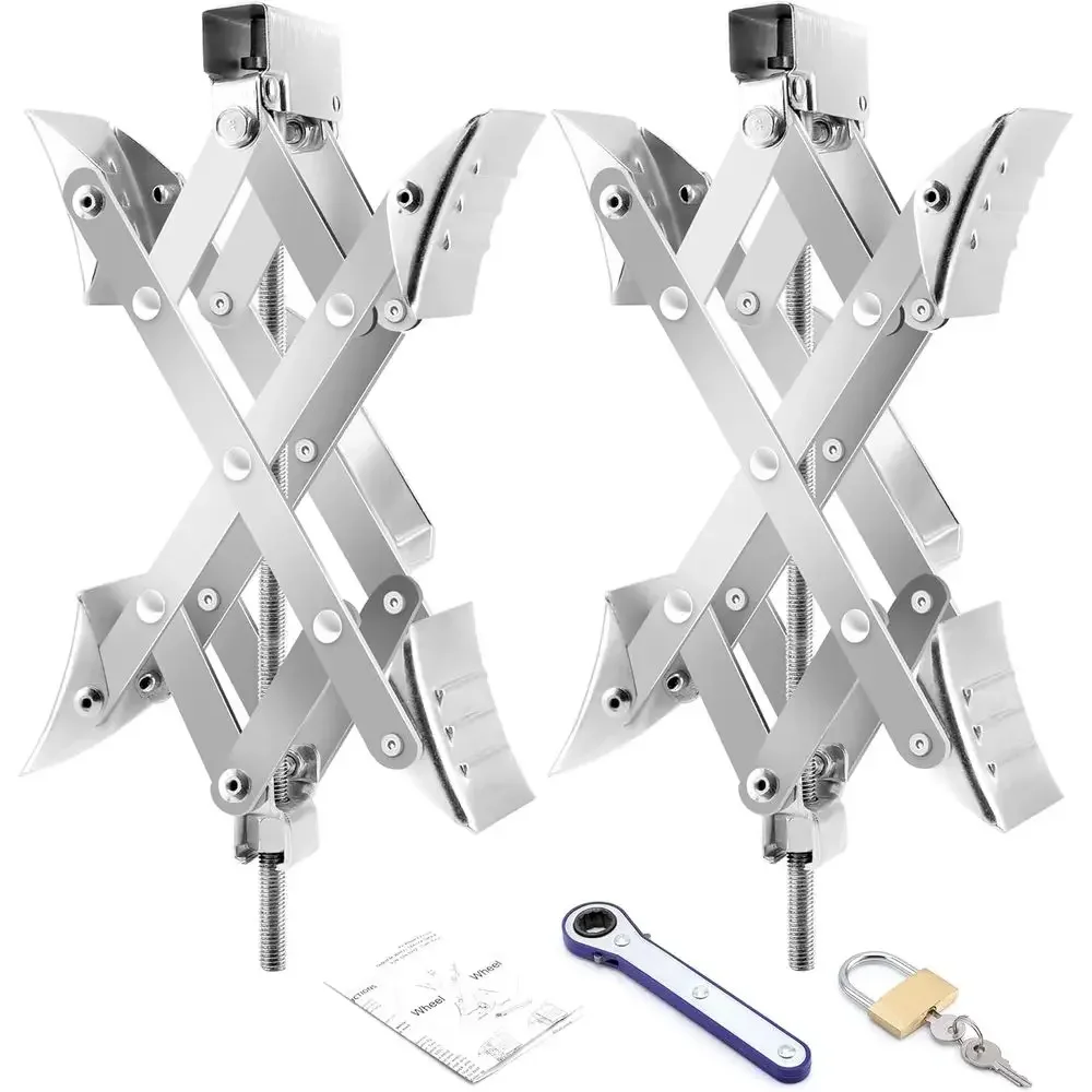 Travel Accessories Usa - X Şekilli RV Tekerlek Takozu 3,25”