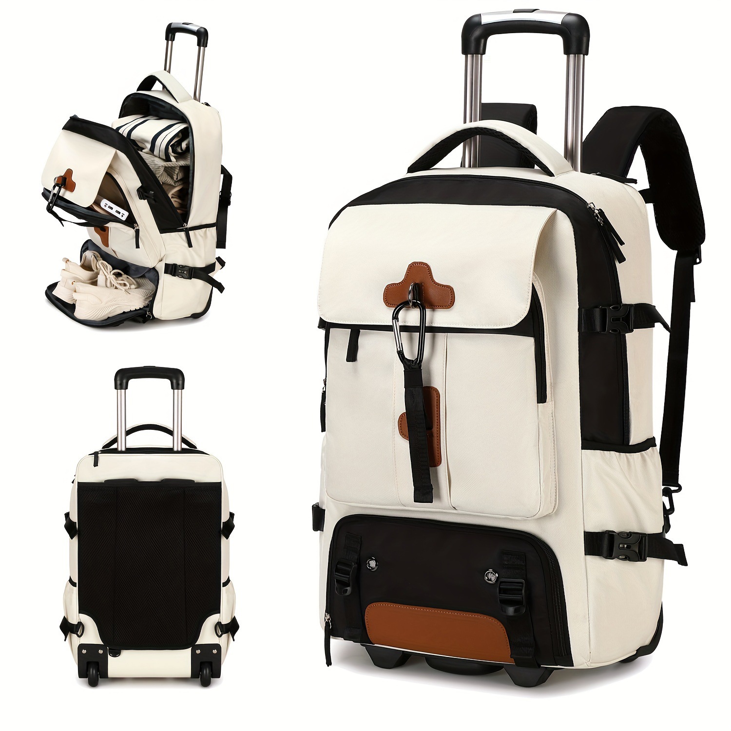 Travel Accessories Bag For Men - Tekerlekli Sırt Çantası Büyük Kapasiteli Seyahat