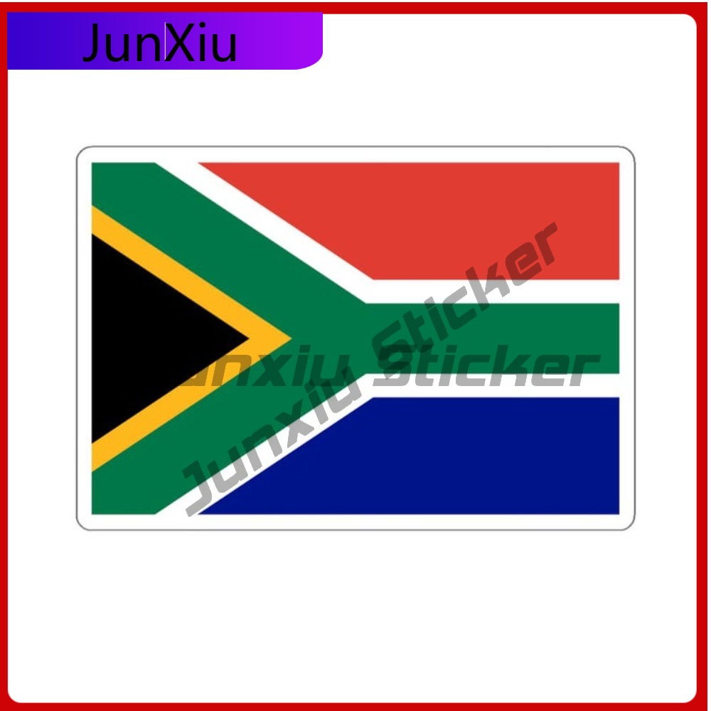 Travel Accessories South Africa - Güney Afrika Bayrağı Seyahat Vinil Etiket