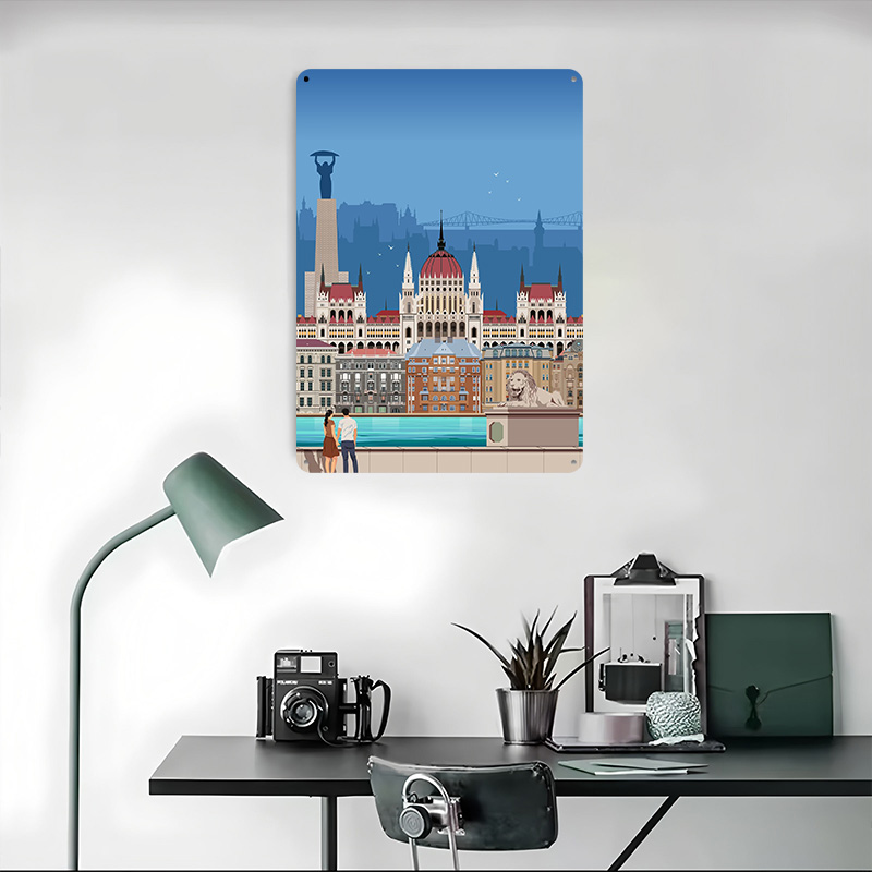 Budapeşte Seyahat Baskı Teneke - Travel Accessories For Europe incelemesi ve fiyatı
