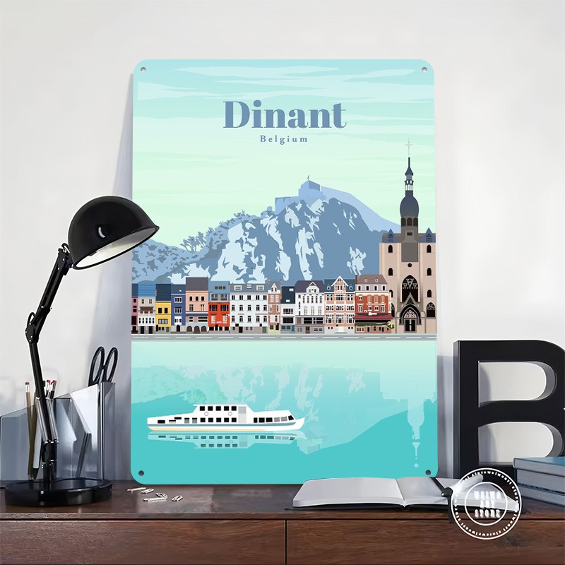 Dinant'a Seyahat Baskılı Poste - Travel Accessories For Europe incelemesi ve fiyatı
