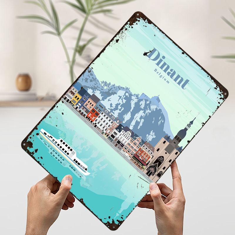 Dinant'a Seyahat Baskılı Poste - Travel Accessories For Europe incelemesi ve fiyatı