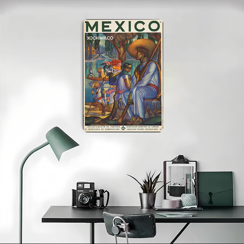 Vintage Seyahat Posteri Özelle - Travel Accessories For Europe incelemesi ve fiyatı