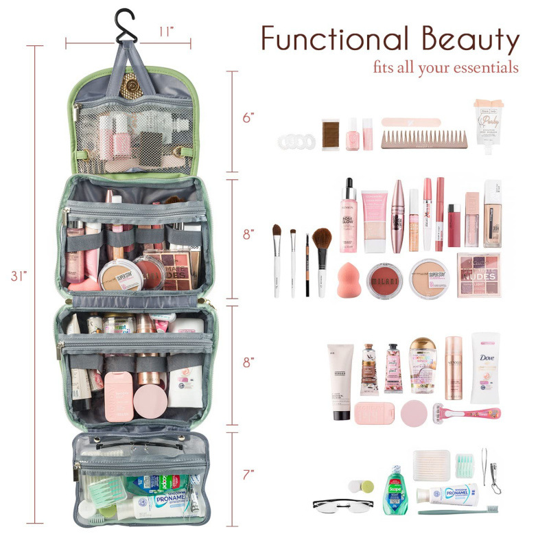 Su geçirmez Tuvalet Çantası As - Travel Accessories Toiletry Bag incelemesi ve fiyatı