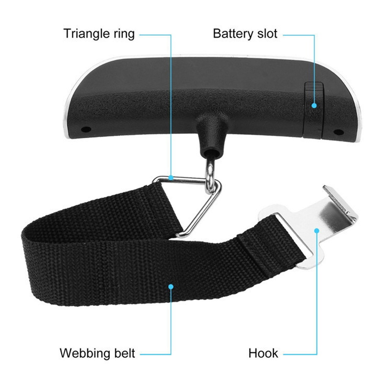 Taşınabilir Dijital LCD Ekranl - Luggage Scale Hanging incelemesi ve fiyatı