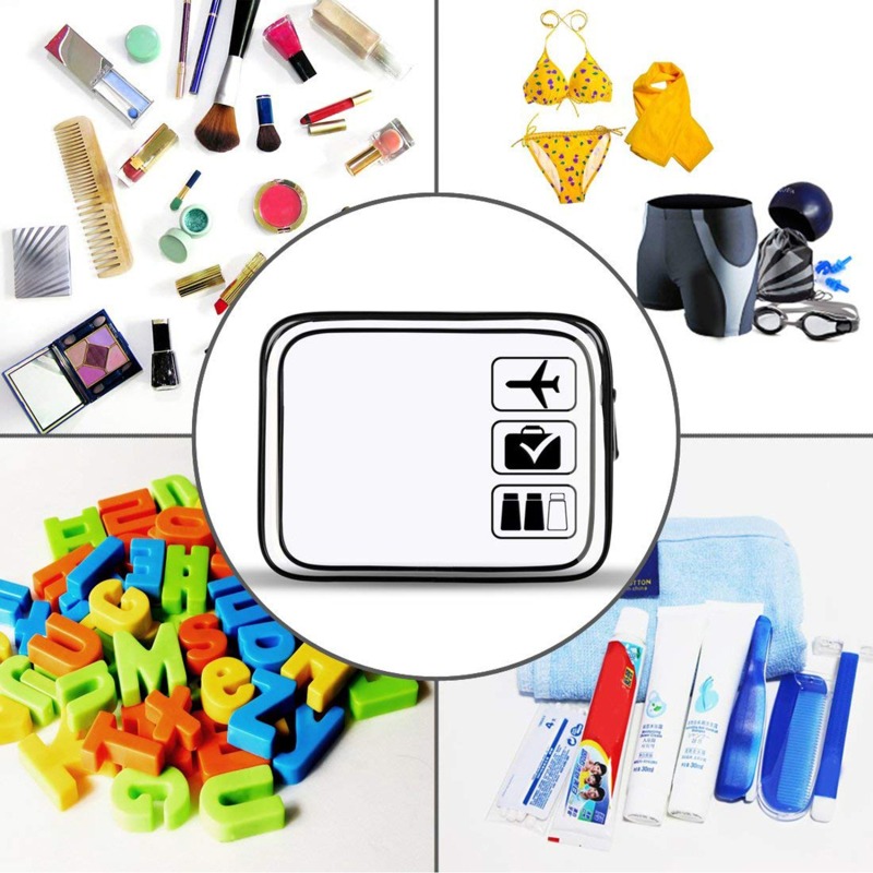 Şeffaf Fermuarlı Makyaj Organi - Toiletry Bag Tsa incelemesi ve fiyatı