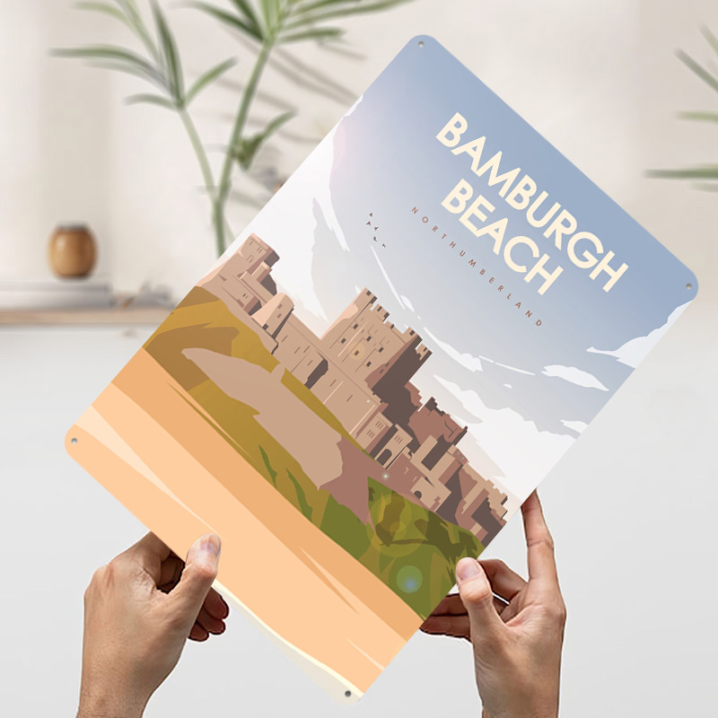 Bamburgh Beach Northumberland  - Travel Accessories For Europe incelemesi ve fiyatı