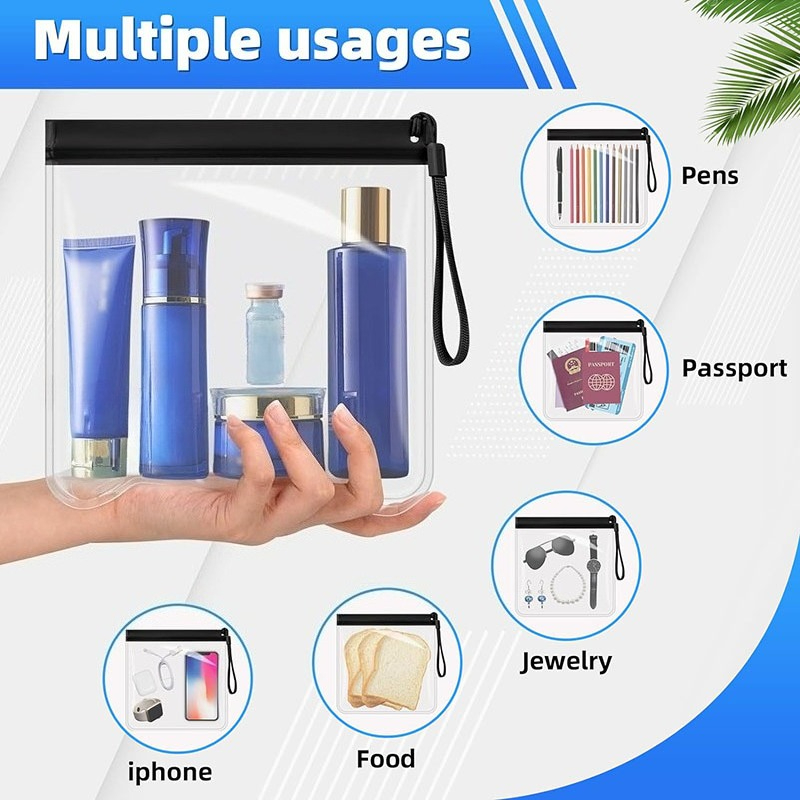 2 adet EVA Şeffaf Seyahat Tuva - Toiletry Bag Tsa incelemesi ve fiyatı