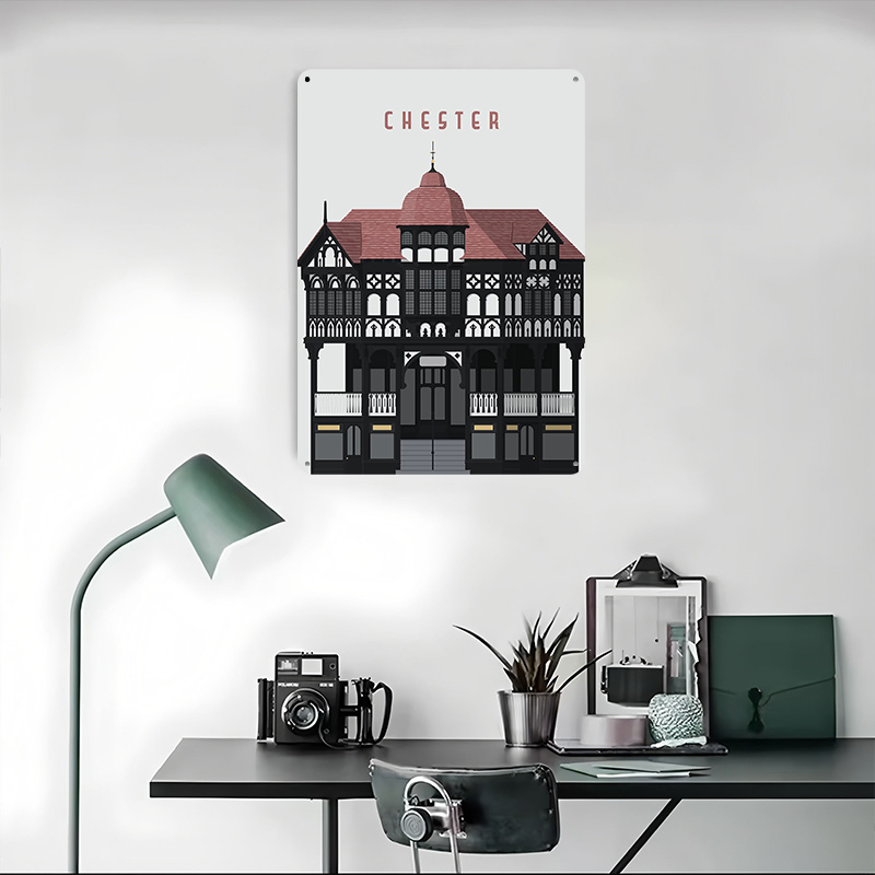 Chester Seyahat Baskı Posteri  - Travel Accessories For Europe incelemesi ve fiyatı
