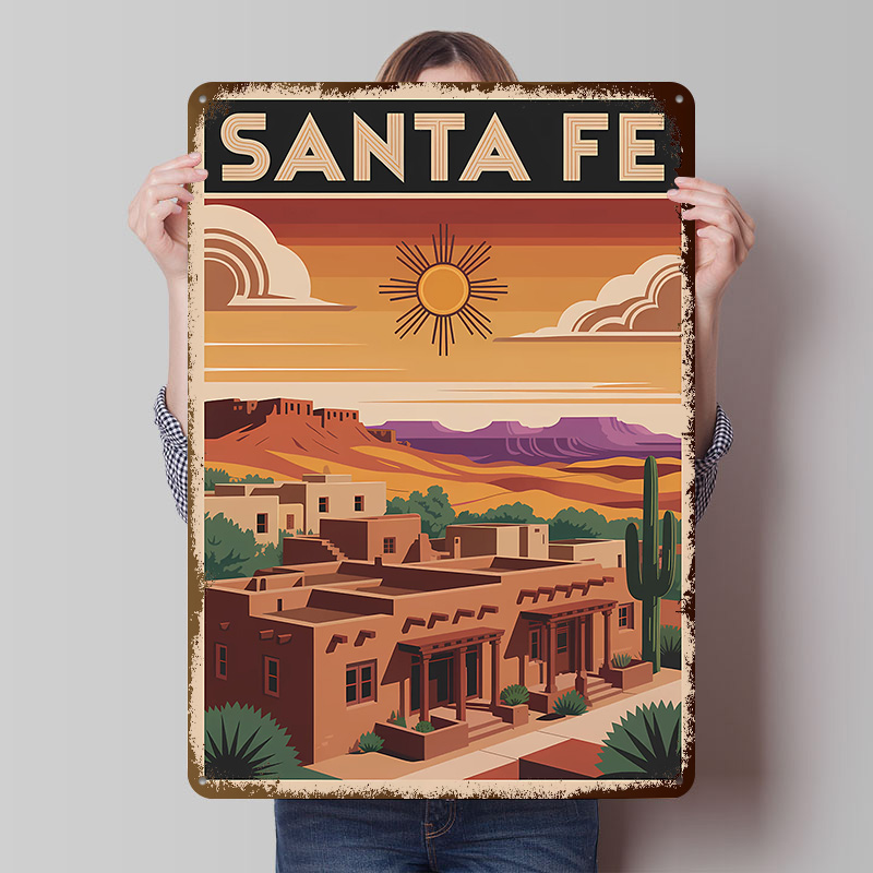 Santa Fe Seyahat Posteri Özell - Travel Accessories For Europe incelemesi ve fiyatı