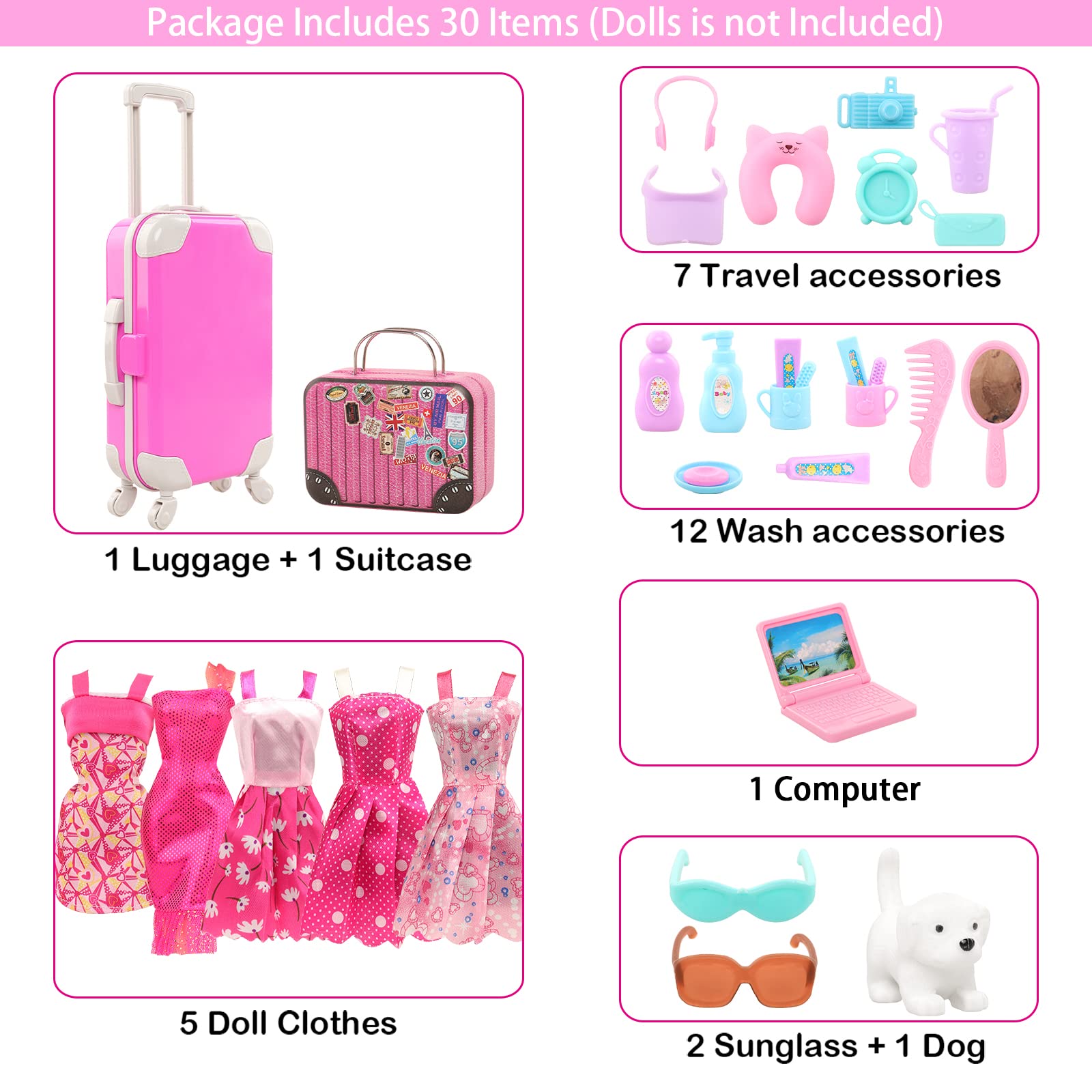 BARWA 30 adet 11.5 lnch seyaha - Travel Accessories For Europe incelemesi ve fiyatı