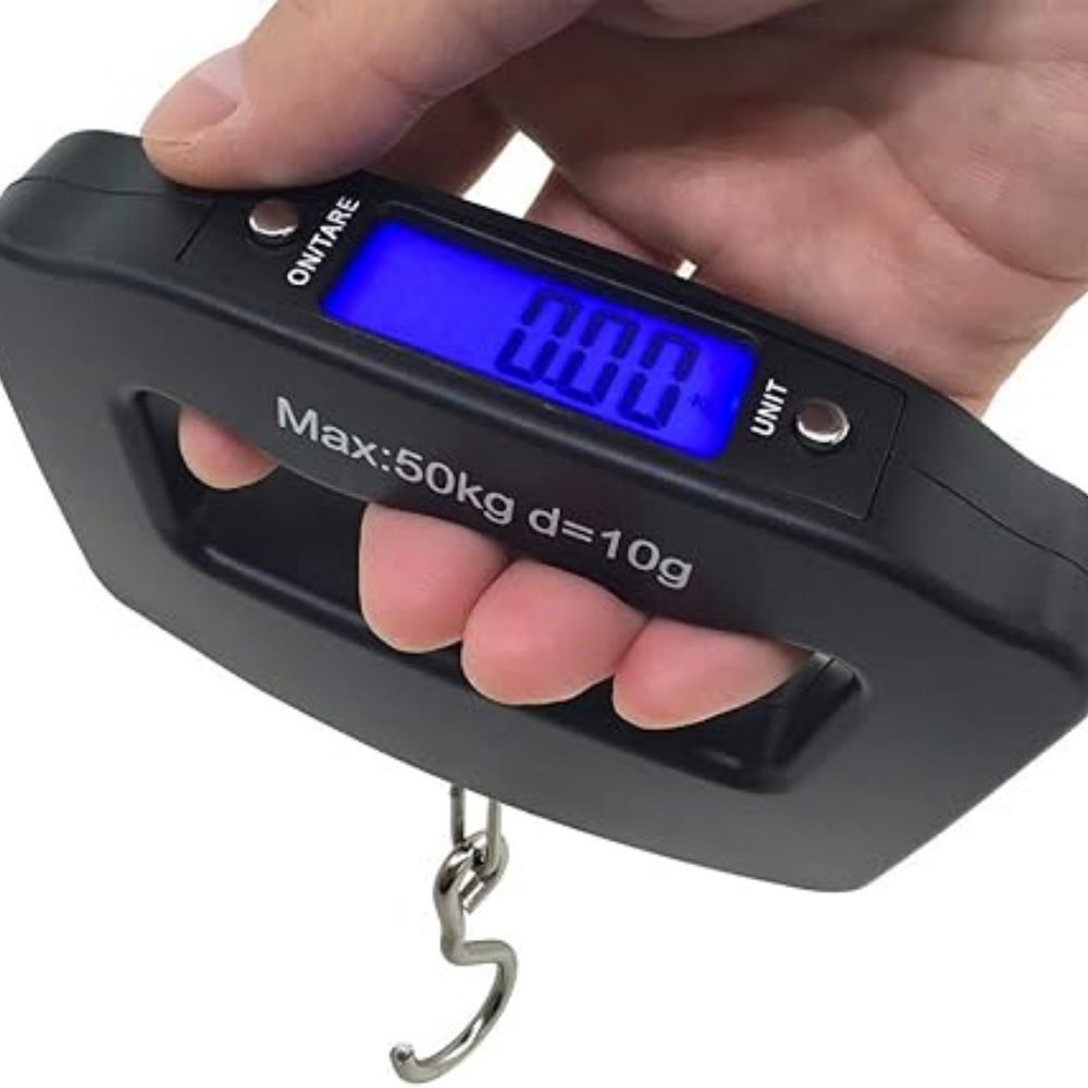 50Kg 10g Bagaj Tartısı, LCD Ba - Luggage Scale Hanging incelemesi ve fiyatı