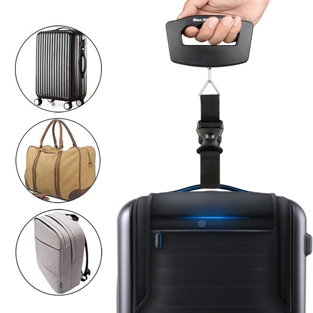 50Kg 10g Bagaj Tartısı, LCD Ba - Luggage Scale Hanging incelemesi ve fiyatı