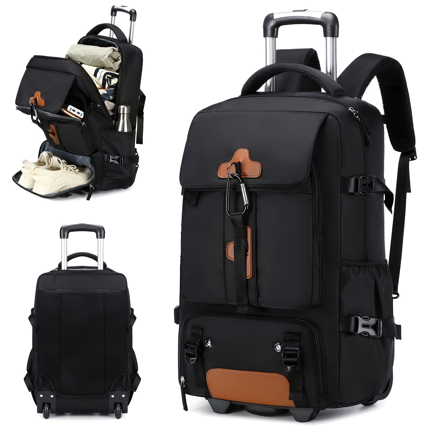 Tekerlekli Sırt Çantası Büyük  - Travel Accessories Bag For Men incelemesi ve fiyatı