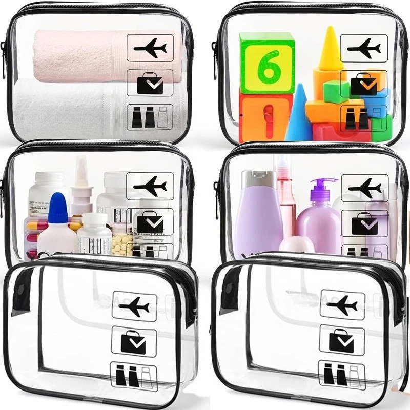1/3 adet Şeffaf Fermuarlı Maky - Toiletry Bag Tsa incelemesi ve fiyatı