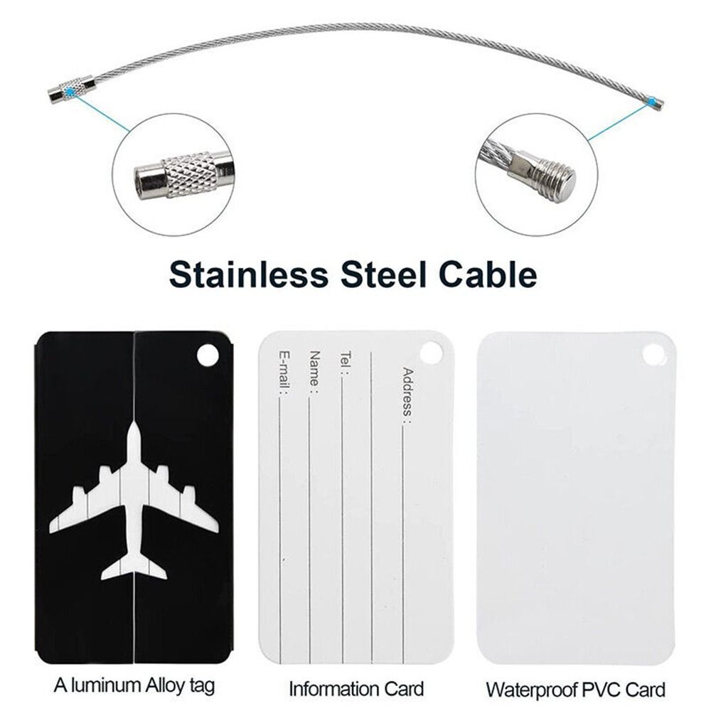 Alüminyum seyahat bagaj etiket - Travel Accessories In Bulk incelemesi ve fiyatı