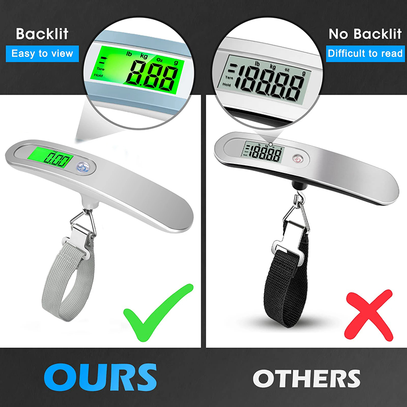 50 kg/110 Pound Taşınabilir As - Luggage Scale Hanging incelemesi ve fiyatı