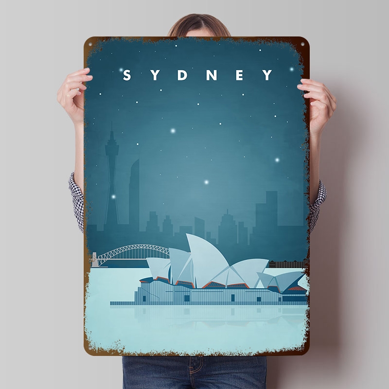 Sydney Seyahat Posteri Özelleş - Travel Accessories For Europe incelemesi ve fiyatı
