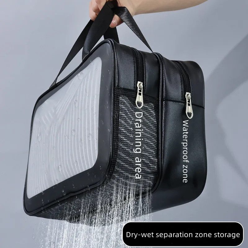 Kuru-ıslak ayırma çift şeffaf  - Toiletry Bag Tsa incelemesi ve fiyatı